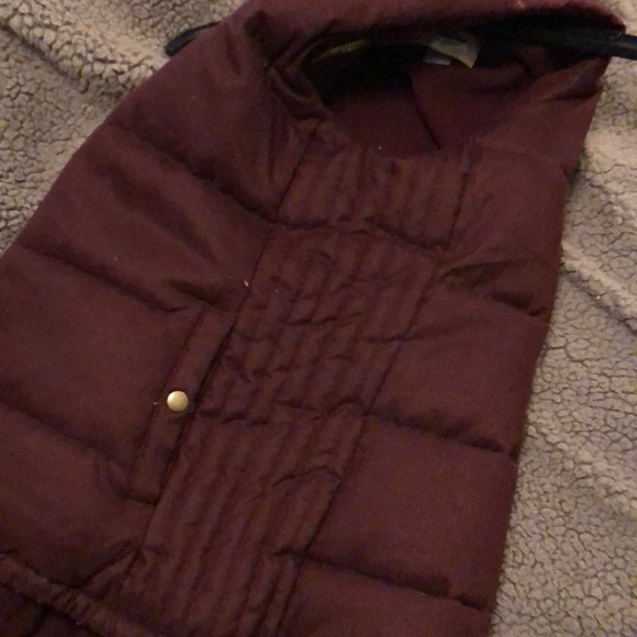 Old Navy Maroon Vest - Picture 3 of 4